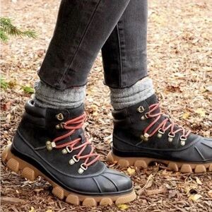 Sperry Womens Summit Boot Black Size 8.5 NEW